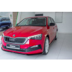 Difúzory pod bočné prahy pre Škoda Scala, Maxton Design (čierny lesklý plast ABS)
