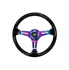 Volant SLIDE 350mm offset:30mm NeoChrome Drevo Čierny