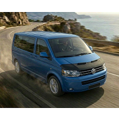 Prevlek prednej časti kapoty čierny karbón VW T5 2010-15