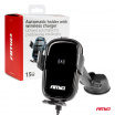 Držiak do auta na telefón sklo kokpit palubná doska nabíjačka indukčná 15W AMIO-03779
