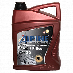 Syntetický motový olej Alpine 5W-20, 5 Special F Eco 1 nebo 5 L