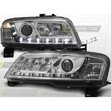 Fiat Stilo 2001-08 predné číre svetlá daylight LED chrome (LPFI11) Fiat Stilo 2001-08 predné číre svetlá daylight LED chrome (LPFI11)
