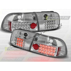 Honda Civic 1991-95 2D / 4D zadné LED lampy chrome (LDHO05)