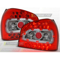 AUDI A3 (8L) 1996-03 zadné LED lampy RED WHITE 