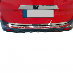 Nerez leštený kryt hornej hrany zadného nárazníka Ford Transit Tourneo Courier 2014+