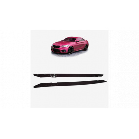 Progi Lesklá Čierna BMW 2 F22 F23