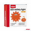 Automobilová núdzová lampa akumulátorová s funkciou svietidla 12SMD+3SMD 650mAh (BATT) oranžové svetlo