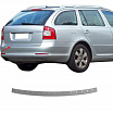 Nerez chróm ochranný panel nárazníku OMTEC Škoda Octavia II Facelift Combi 2004-13