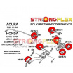 Honda Civic 2001-05 Strongflex Šport kompletná zostava silentblokov 20 ks