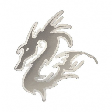 Znak -Big dragon metal- samolepiaci velký