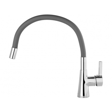 Baterie dřezová flexibilní - tmavě šeda Baterie dřezová flexibilní - tmavě šeda