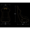 Fotel Sportowy Bimarco Cobra PRO Welur Black FIA