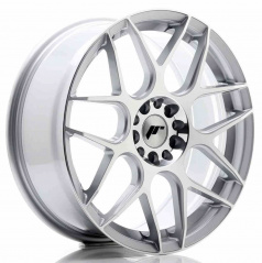 JR Wheels JR18 18x7,5 ET40 5x112/114 Strieborná Obrábaná