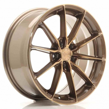 JR Wheels JR37 18x8 ET45 5x112 Platinová Bronzová