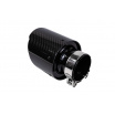 Koncovka tlmiča 114mm vstup 70mm Carbon Gloss