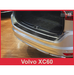 Carbon kryt- ochrana prahu zadného nárazníka Volvo XC60 2013-17