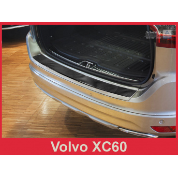 Carbon kryt- ochrana prahu zadného nárazníka Volvo XC60 2013-17 Carbon kryt- ochrana prahu zadného nárazníka Volvo XC60 2013-17