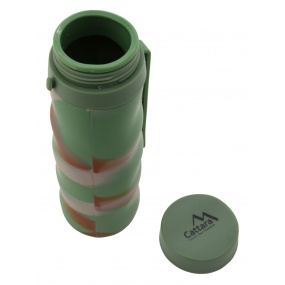 Silikonová láhev ARMY 550ml Silikonová láhev ARMY 550ml