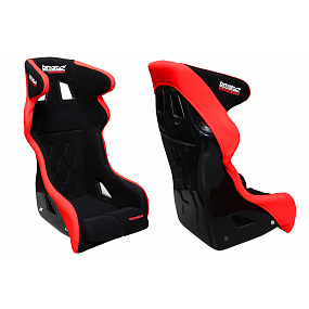 Športové sedadlo Bimarco Hamer PRO Velúr Červeno-Čierne FIA