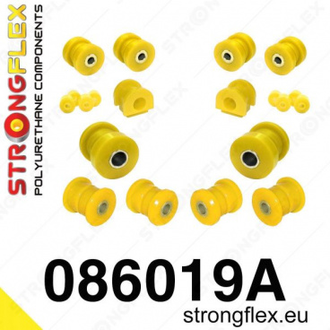 Rover StrongFlex Sport sestava silentbloků jen pro přední nápravu 14 ks Rover StrongFlex Sport sestava silentbloků jen pro přední nápravu 14 ks
