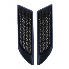 Výduchy malé čierne S-LINE 50x190mm