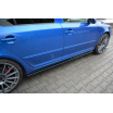 Difúzory pod bočné prahy pre Škoda Octavia RS Facelift Mk2 Facelift, Maxton Design (čierny lesklý plast ABS)