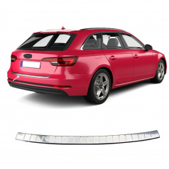 Nerez kryt zadného nárazníka Omtec Audi A4 2008-16 kombi, Allroad