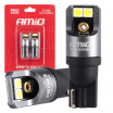 LED žiarovky FULL CANBUS PRO T10 W5W 4x3030 SMD biele 12V 24V