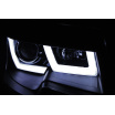 VW T5 2010-2015 predné číre svetlá U-Type black (LPVWL2)