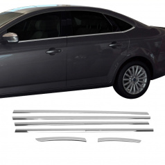 Nerez chróm spodnej lišty okien OMTEC Ford Mondeo MK4 2007-15