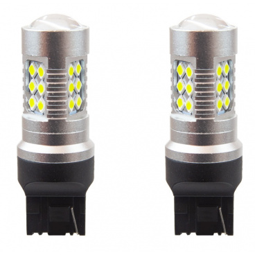 Žiarovky T20 24 SMD CAN BUS (s odporom) biele 600K - 2 ks Žiarovky T20 24 SMD CAN BUS (s odporom) biele 600K - 2 ks
