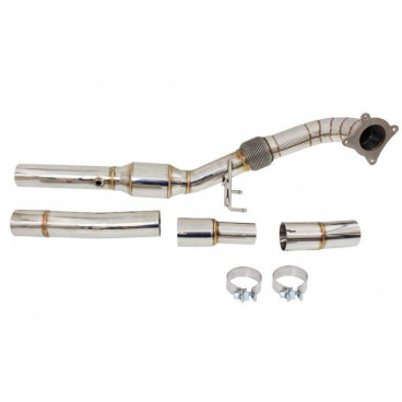Downpipe Audi A3 8P TT 8J Seat Altea Leon Škoda Octavia VW Golf Eos Jetta Bora 2.0 TFSI Tepelný štít