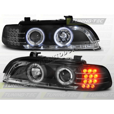 BMW E39 95-03 Angel Eyes black (LPBM19) - LED smerovky BMW E39 95-03 Angel Eyes black (LPBM19) - LED smerovky