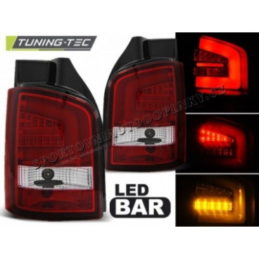 VW T5 04.2003-2009 zadné LED lampy R-W LED BAR (LDVW93) VW T5 04.2003-2009 zadné LED lampy R-W LED BAR (LDVW93)