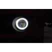 Škoda Roomster 2007-09 - mega power LED hmlovky s denným svietením