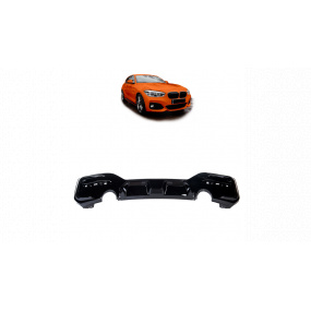 Difúzor BMW 1 F20 F21 Facelift Zadný Lesklá Čierna