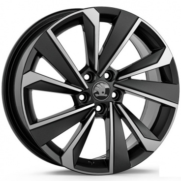 Originální kolo z lehké slitiny RIEGEL 17" Škoda Fabia IV silver / black Originální kolo z lehké slitiny RIEGEL 17" Škoda Fabia IV silver / black