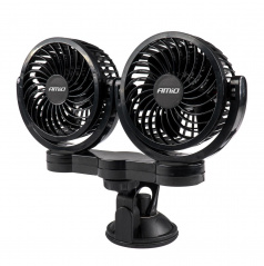 Ventilátor automobilový s prísavkou 24V AMIO-03011