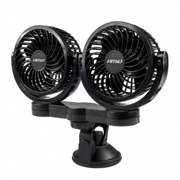 Ventilátor automobilový s prísavkou 24V AMIO-03011 Ventilátor automobilový s prísavkou 24V AMIO-03011