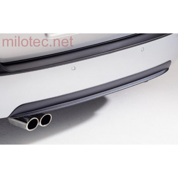 Difúzor zadného nárazníka - ABS čierny, Škoda Octavia Difúzor zadného nárazníka - ABS čierny, Škoda Octavia