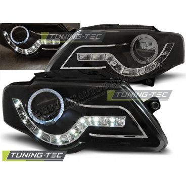 VW Passat B6 3C 03 / 2005-10 Predné číre svetlá Daylight LED black (LPVWF7) VW Passat B6 3C 03 / 2005-10 Predné číre svetlá Daylight LED black (LPVWF7)