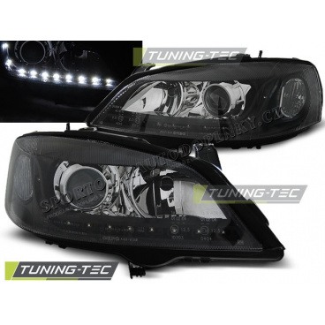 OPEL ASTRA G 09.1997-02.2004 PŘEDNÍ ČÍRÁ SVĚTLA DAYLIGHT BLACK OPEL ASTRA G 09.1997-02.2004 PŘEDNÍ ČÍRÁ SVĚTLA DAYLIGHT BLACK