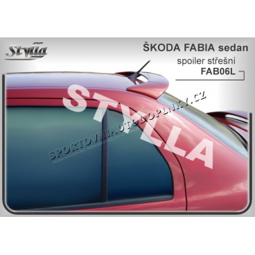 Škoda Fabia sedan spoiler strešný (EÚ homologácia) Škoda Fabia sedan spoiler strešný (EÚ homologácia)