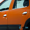 Nerez kryty kľučiek dverí Omtec leštené Dacia Duster 2018+, Logan MCV 2013+, Sandero 2012-20