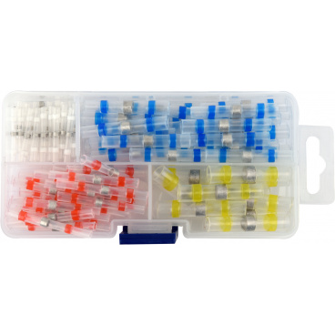 Zmršťovacie bužírky s spojivom vodotesné sada 100ks Zmršťovacie bužírky s spojivom vodotesné sada 100ks