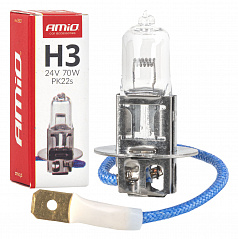 Halogénová žiarovka H3 24V 70W PK22s