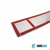 Leštený brúsený kryt hornej hrany zadného nárazníka VW T7 Transporter, Ford Tourneo Custom