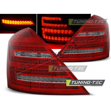 Mercedes S-Klasa W221 2005-09 zadní lampy red white LED Mercedes S-Klasa W221 2005-09 zadní lampy red white LED