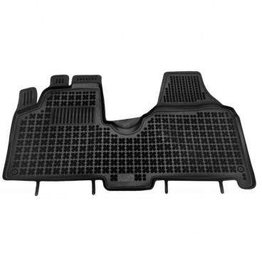 Gumové autokoberce, Peugeot Expert II, 2007+, vpredu s extra materiálom na strane vodiča