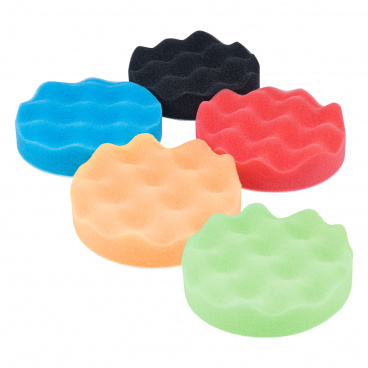 Sada leštiacich hubiek leštiace hubky na suchý zips 5 ks. 80 mm AMIO-03707 Sada leštiacich hubiek leštiace hubky na suchý zips 5 ks. 80 mm AMIO-03707